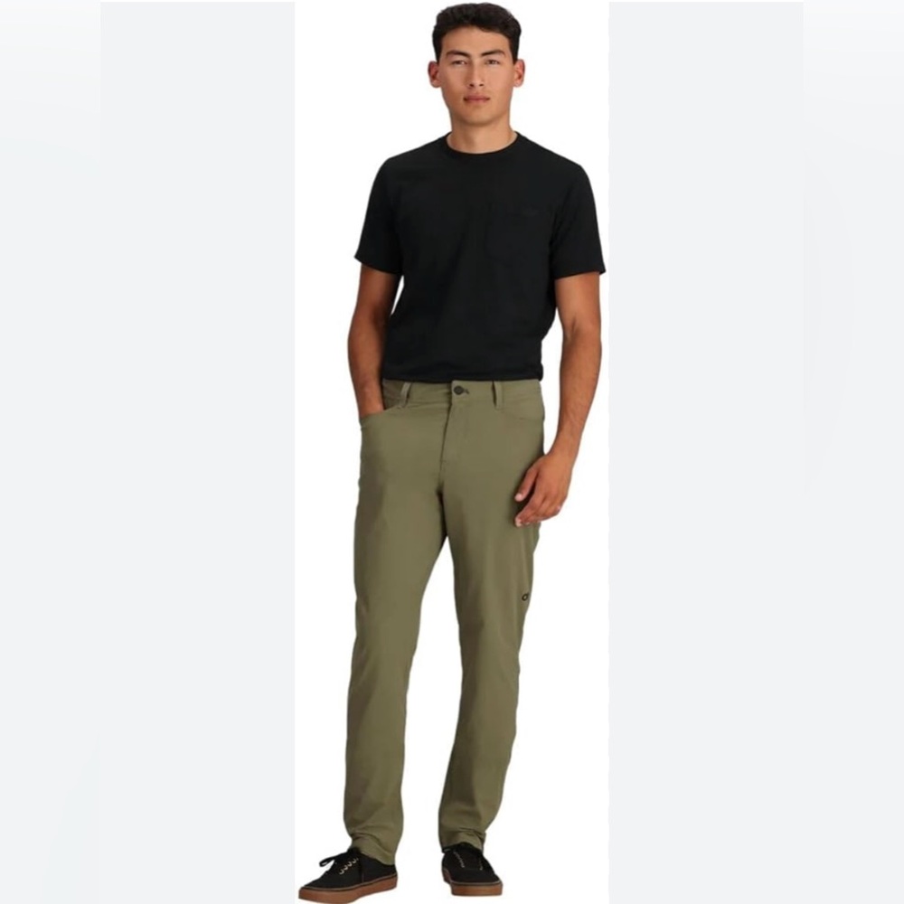 Weatherproof men’s size 38/35 pocket cargo pants army green color